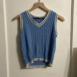 J. Galt blue sweater vest